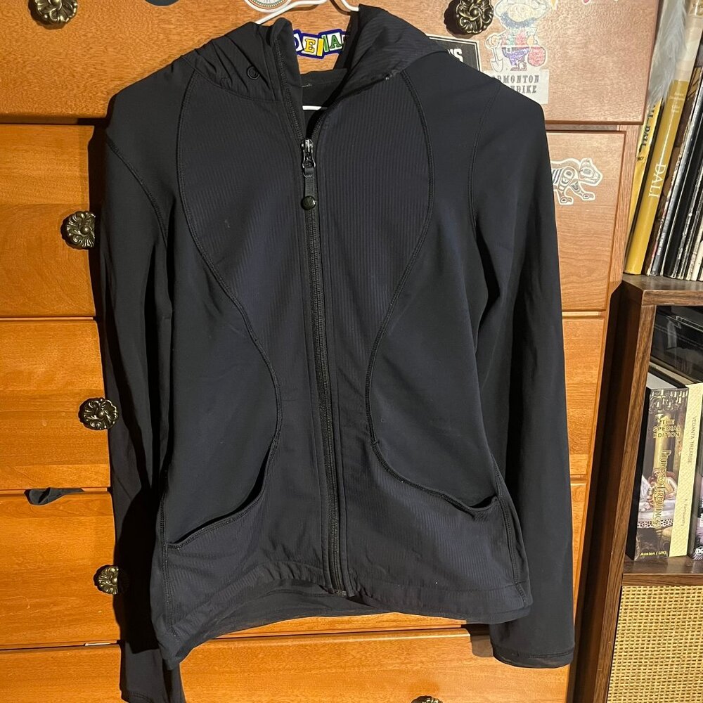 Lululemon Black Zip Hoodie